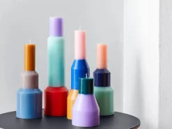 HAY Stearinlys<Pillar lys, S lavender fra