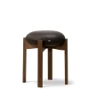 Fredericia Furniture Skamler<Pioneer Stool, smoked oak/primo 86 fra
