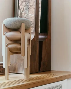 Fredericia Furniture Skamler<Pioneer Stool, smoked oak/zero 0001 fra