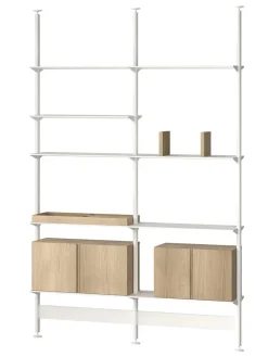 String Furniture Reolsystemer<Pira G2 Floor-to-Ceiling Shelving Bundle A fra String