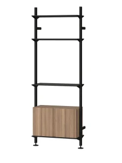 String Furniture Reolsystemer<Pira G2 Floor-to-Wall Shelving Bundle B fra String