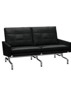 Fritz Hansen Sofaer<PK31/2 2 pers. Sofa af Poul Kjærholm