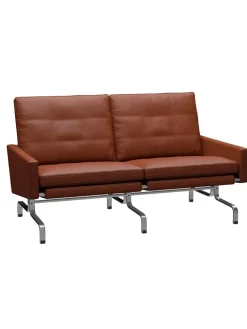 Fritz Hansen Sofaer<PK31/2 2 pers. Sofa af Poul Kjærholm