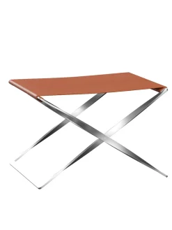 Fritz Hansen Skamler<PK91 Foldestol af Poul Kjærholm