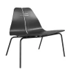 Fritz Hansen Loungestole|Lænestole<PK23 Lounge Chair, black/black af Poul Kjærholm