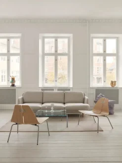 Fritz Hansen Loungestole|Lænestole<PK23 Lounge Chair, black/black af Poul Kjærholm