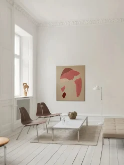 Fritz Hansen Loungestole|Lænestole<PK23 Lounge Chair, walnut/steel af Poul Kjærholm