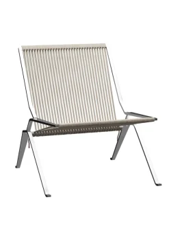 Fritz Hansen Loungestole|Lænestole<PK25 Loungestol af Poul Kjærholm