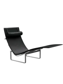 Fritz Hansen Loungestole|Lænestole<PK24 Loungestol af Poul Kjærholm