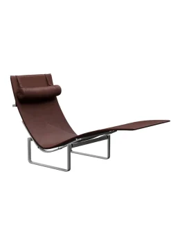 Fritz Hansen Loungestole|Lænestole<PK24 Loungestol af Poul Kjærholm
