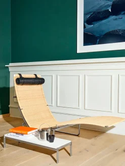 Fritz Hansen Loungestole|Lænestole<PK24 Loungestol af Poul Kjærholm