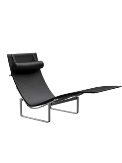 Fritz Hansen Loungestole|Lænestole<PK24 Loungestol af Poul Kjærholm