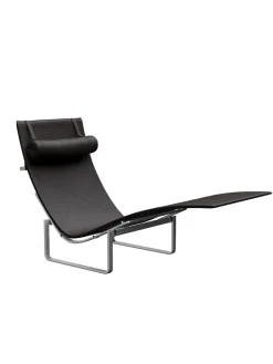 Fritz Hansen Loungestole|Lænestole<PK24 Loungestol af Poul Kjærholm