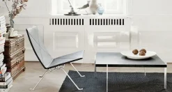 Fritz Hansen Sofaborde<PK61 Sofabord af Poul Kjærholm