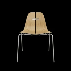 Fritz Hansen Spisebordsstole<PK3 spisebordsstol, valnød af Poul Kjærholm