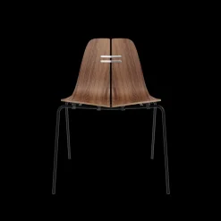 Fritz Hansen Spisebordsstole<PK3 spisebordsstol, valnød af Poul Kjærholm