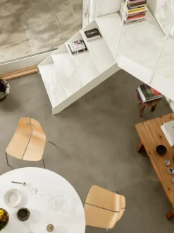 Fritz Hansen Spisebordsstole<PK3 spisebordsstol, valnød af Poul Kjærholm