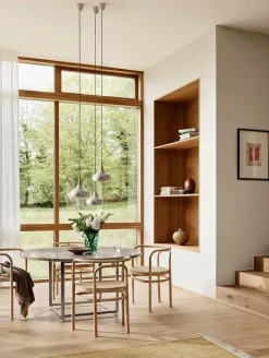 Fritz Hansen Spisebordsstole<PK15 Stol, ask af Poul Kjærholm