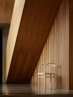 Fritz Hansen Spisebordsstole<PK15 Stol, ask af Poul Kjærholm