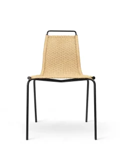 Carl Hansen & Søn Spisebordsstole<PK1 Stol, sort stel af Poul Kjærholm