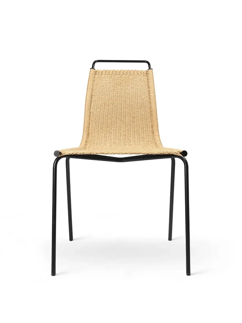 Carl Hansen & Søn Spisebordsstole<PK1 Stol, sort stel af Poul Kjærholm