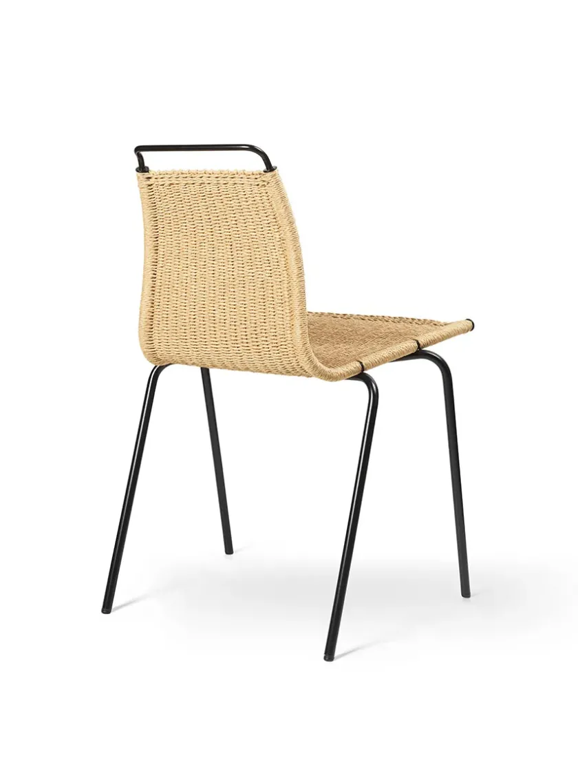 Carl Hansen & Søn Spisebordsstole<PK1 Stol, sort stel af Poul Kjærholm