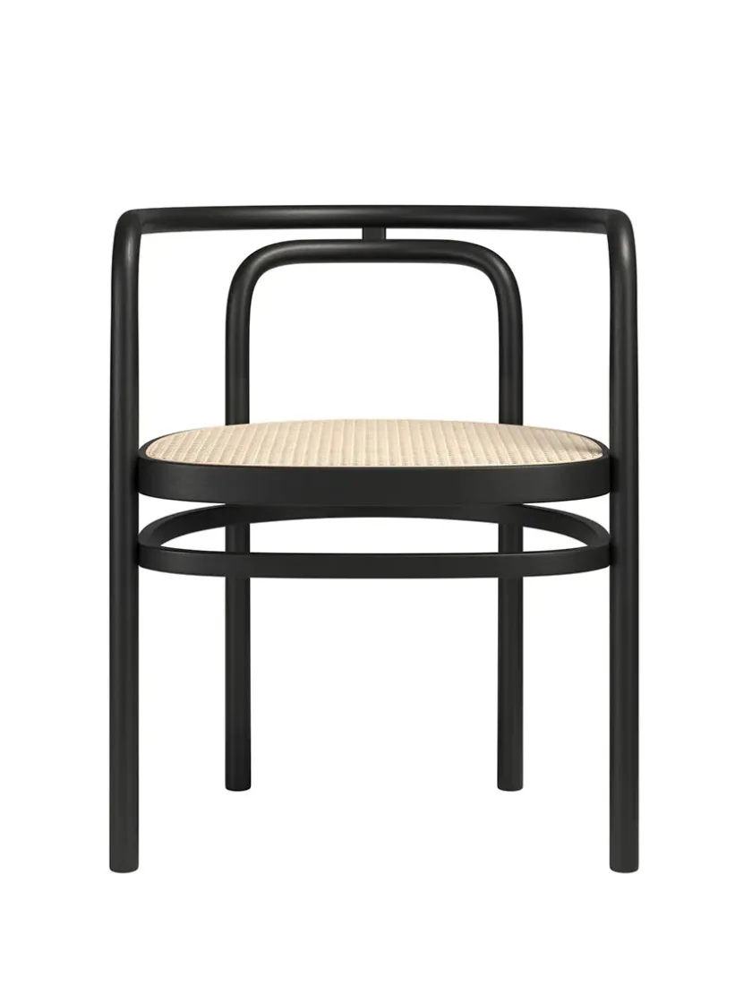 Fritz Hansen Spisebordsstole<PK15 Stol, sortfarvet ask af Poul Kjærholm