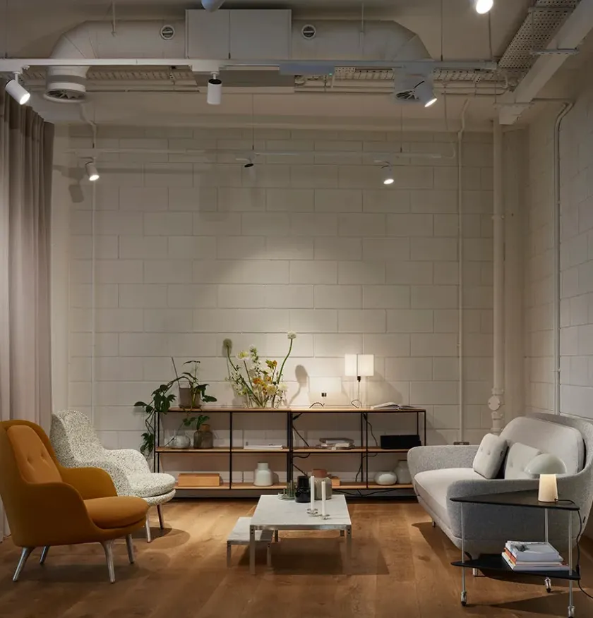 Fritz Hansen Sofaborde<PK63A Sofabord af Poul Kjærholm