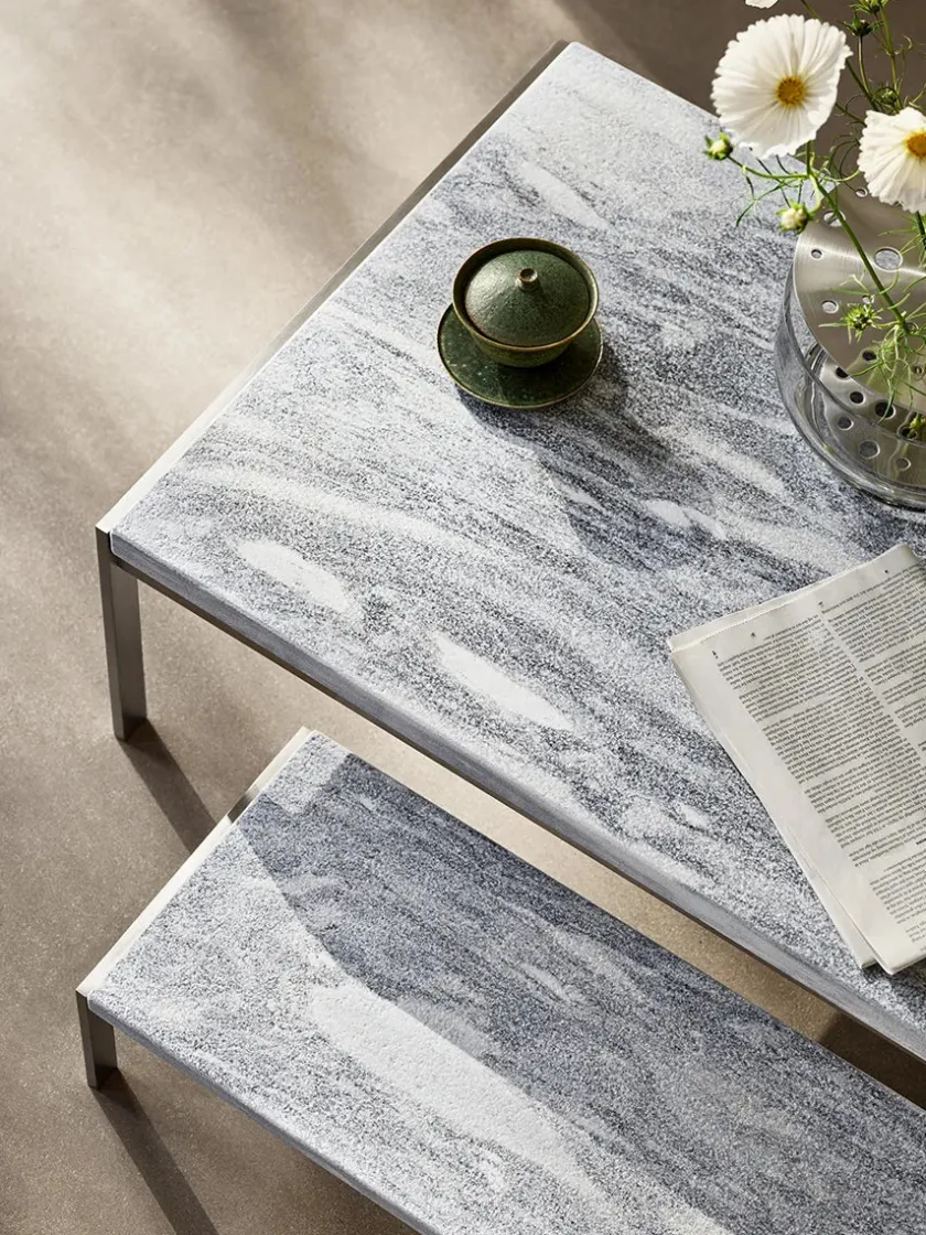 Fritz Hansen Sofaborde<PK63A Sofabord af Poul Kjærholm