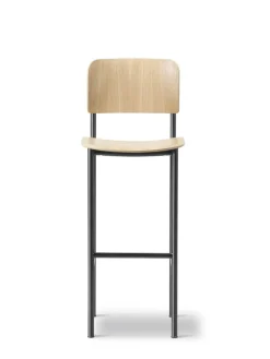 Fredericia Furniture Barstole<Plan Barstool, eg lak fra