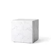 Audo Copenhagen Sideborde Og Små Borde<Plinth Cubic White Carrara marmor fra
