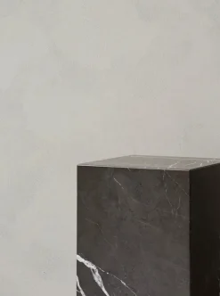 Audo Copenhagen Sideborde Og Små Borde<Plinth Tall, grey galaxy marble fra