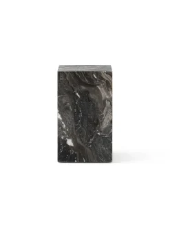 Audo Copenhagen Sideborde Og Små Borde<Plinth Tall, grey galaxy marble fra
