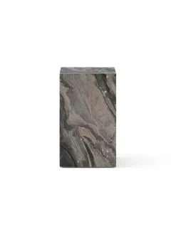 Audo Copenhagen Sideborde Og Små Borde<Plinth Tall, grey galaxy marble fra