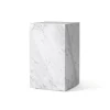 Audo Copenhagen Sideborde Og Små Borde<Plinth Tall White Carrara marmor fra