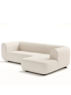 Tom Dixon Sofaer<Plump Sofa m. Chaiselong, elle 0200 fra