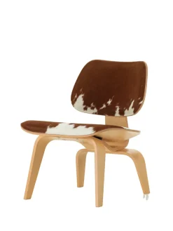 Vitra Lænestole<Plywood Group LCW, ash/calf's skin fra