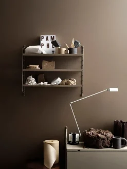 String Furniture Hylder|Reoler<Pocket Metal Reol fra String