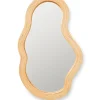 Ferm Living Spejle<Pond Mirror Medium, rattan fra