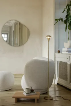 Ferm Living Spejle<Pond Mirror XL, Dark Chrome fra