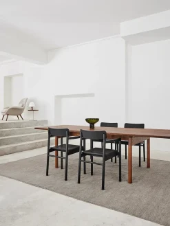 Fredericia Furniture Spisebordsstole<Post Spisebordsstol, eg sort lak fra