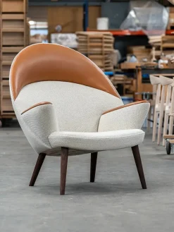 PP Møbler Loungestole|Lænestole<PP521 Den Polstrede Påfugl af Hans J. Wegner