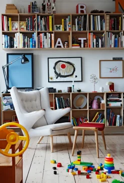 PP Møbler Skamler<PP120 Skammel af Hans J. Wegner