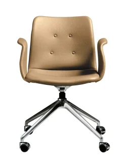 Bent Hansen Kontorstole<Primum Chair 4 Star Fixed m. Hjul fra