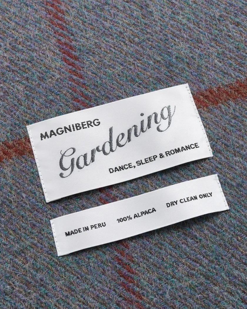 Magniberg Gaver Til Hende|Puder Og Plaider<Princess blanket - Sage beige fra