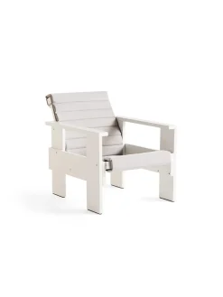 HAY Havehynder<Quilted sædehynde til Crate Loungechair, Sky Grey fra