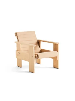 HAY Havehynder<Quilted sædehynde til Crate Loungechair, Sky Grey fra