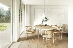 Thonet Spisebordsstole<210R Armstol, bøg fra