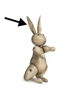 Kay Bojesen Figurer<Øre til Kanin af