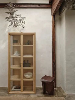 Ferm Living Vitrineskabe<Reed Vitrine fra